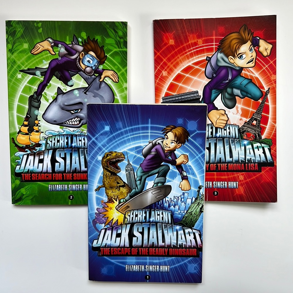 Secret Agent Jack Stalwart Book Bundle